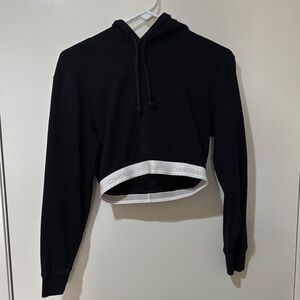 Kith x Calvin Klein Alexa Cropped Hoodie - black